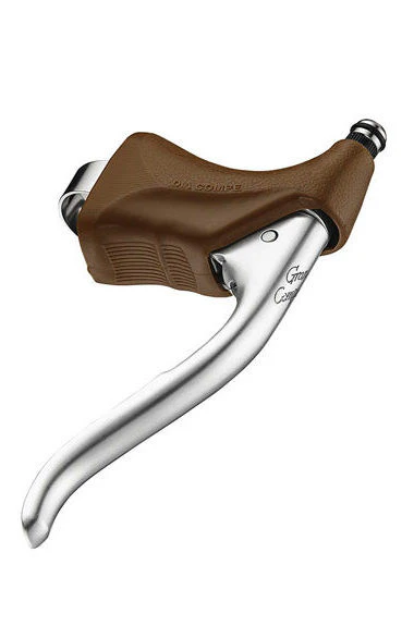 Dia-Compe Gran Compe GC202 Drop Bar Brake Levers In Silver/Brown - Image 2