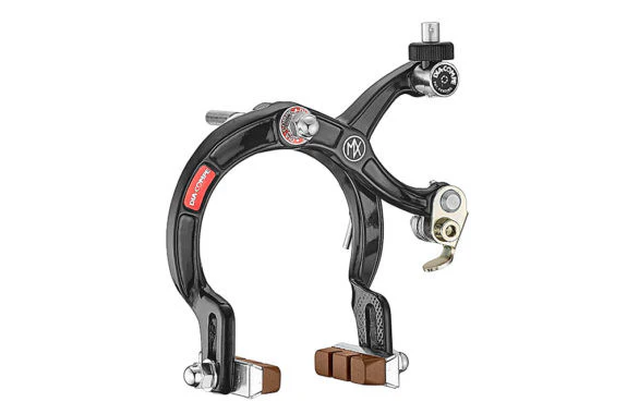 Dia-Compe MX1000 Retro Old School BMX Quick Release 73-92 mm BMX Brake Calipers With Hex Nut Fitting Front & Rear In Black - Image 2