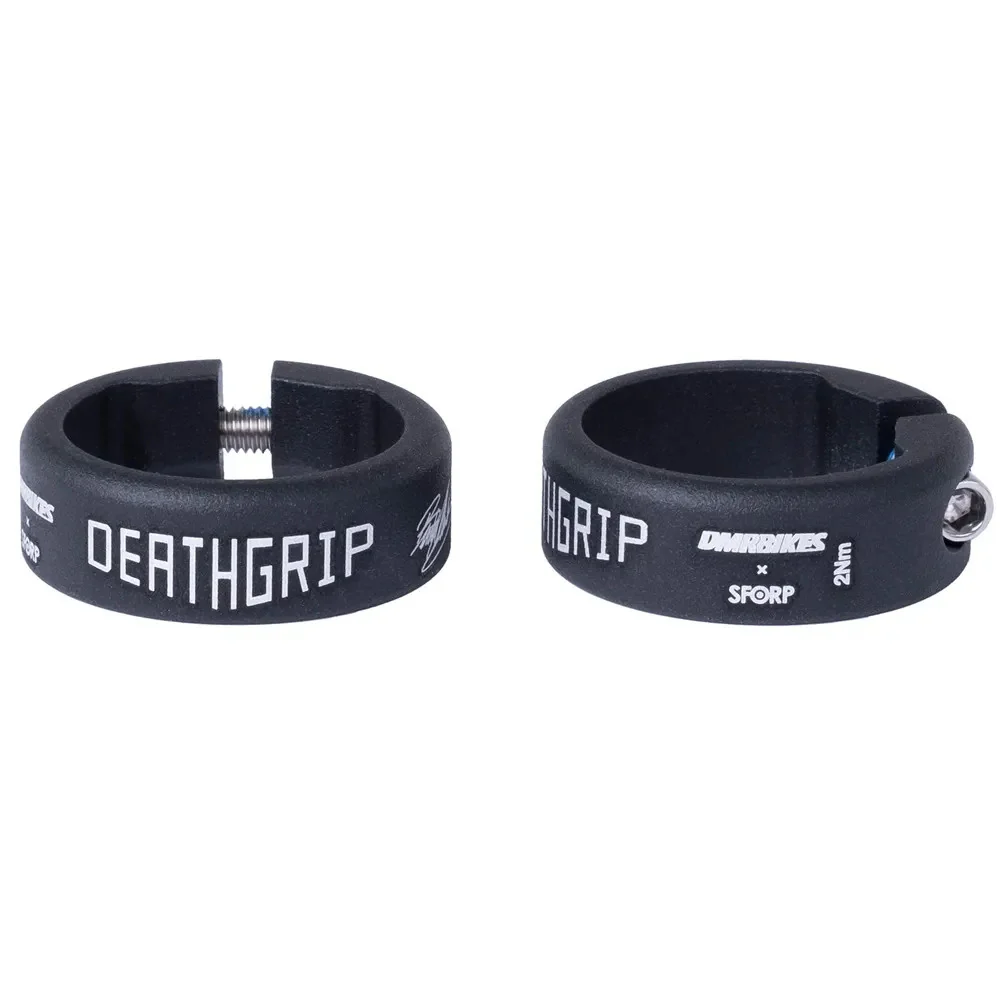 DMR DeathGrip Mountain Bike Replacement Handlebar Grip Collars x 2 *** New Colours Added *** - Image 11