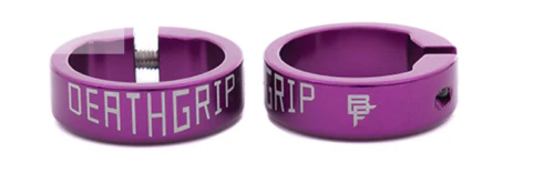 DMR DeathGrip Mountain Bike Replacement Handlebar Grip Collars x 2 *** New Colours Added *** - Image 17