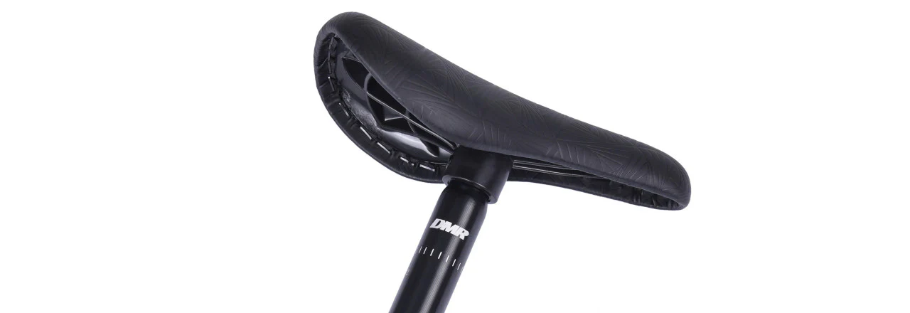 DMR Sect Combo Dirt Jump Seat Saddle With 27.2mm Seatpost In Black - Image 3