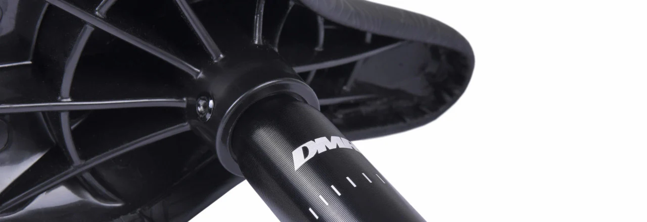 DMR Sect Combo Dirt Jump Seat Saddle With 27.2mm Seatpost In Black - Image 4