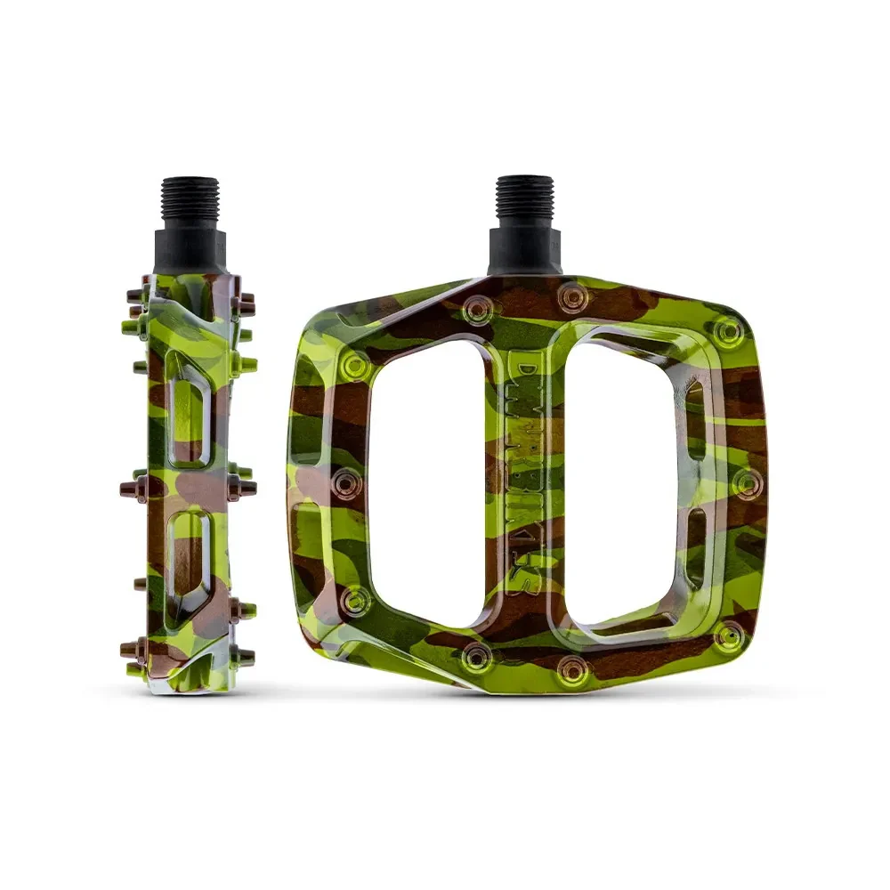 DMR Special Edition MTB Downhill BMX V6 Platform Pedals And DMR Deathgrips Custom Bundle Set In Camo RRP £49.99 - Image 5