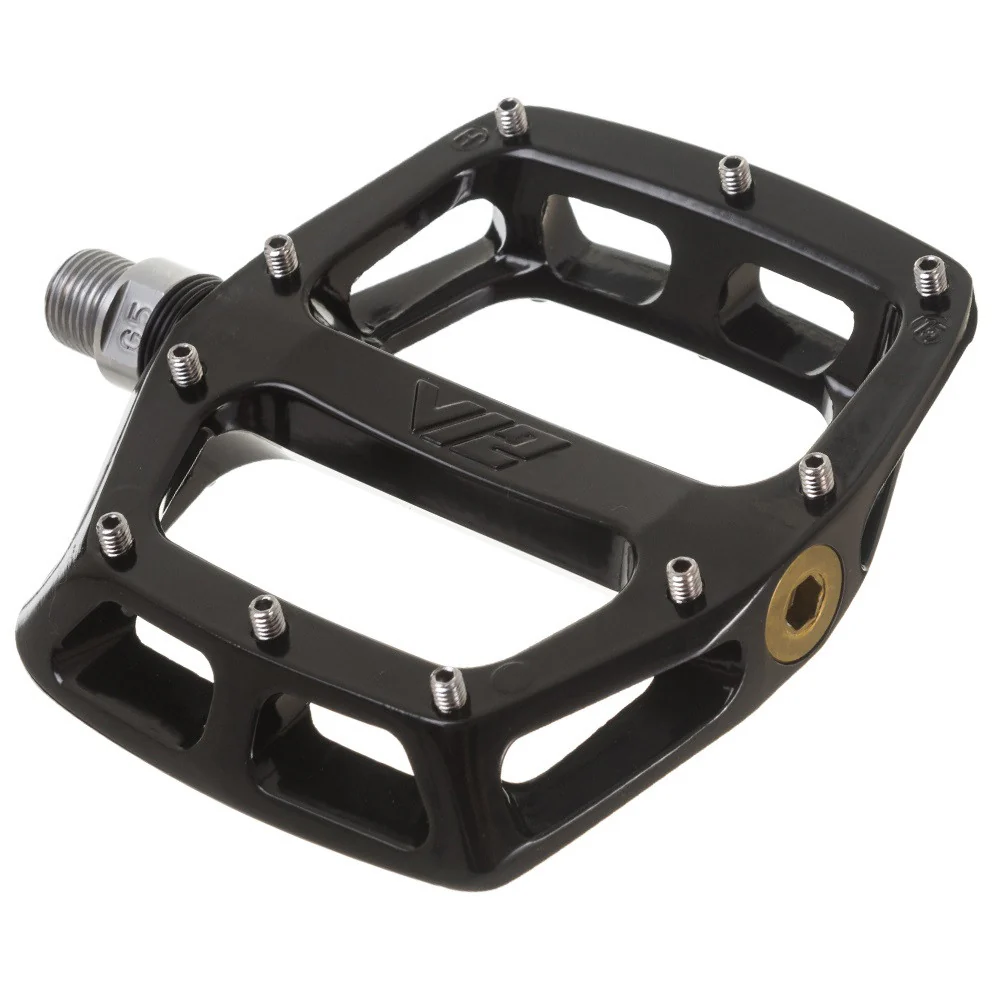 DMR V12 MAG MTB BMX Downhill Trails Flat Platform Pedals 9/16 In Black - Image 2