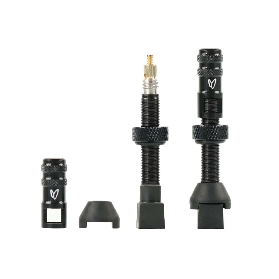 Effetto Caffelatex Tubeless Valve Pair Black or Silver All Sizes - Image 7