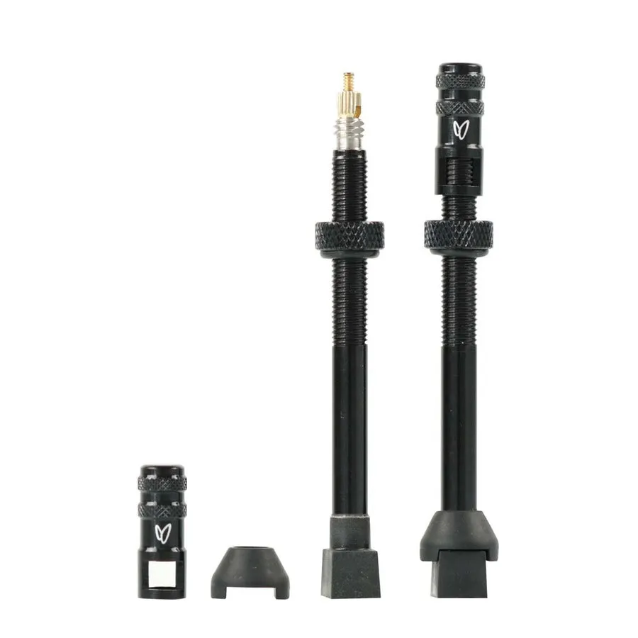 Effetto Caffelatex Tubeless Valve Pair Black or Silver All Sizes - Image 9