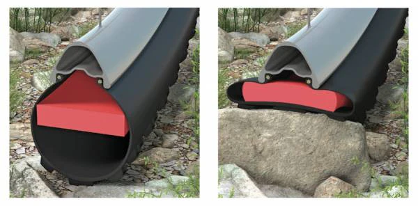 Effetto TyreInvader 50 x2 Rim Ext 22-28mm / 2.1-2.4 Tyre Tubeless Anti Pinch Flat Tyre Insert - Image 2