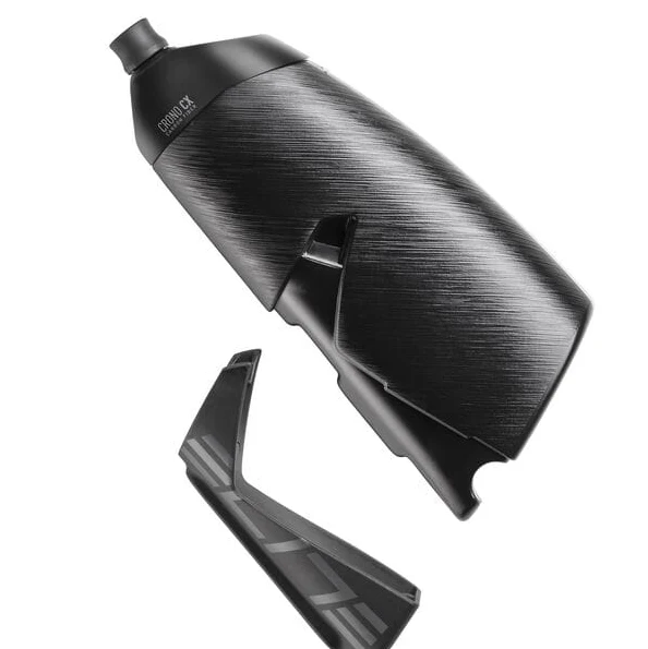Elite Crono CX  Aero Bottle Kit Includes Carbon Cage And 500ml Aero Bottle
