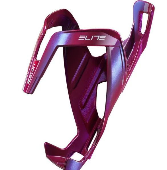 Elite Vico Limited Edition Water Bottle Cage In Metallic Red - Image 2