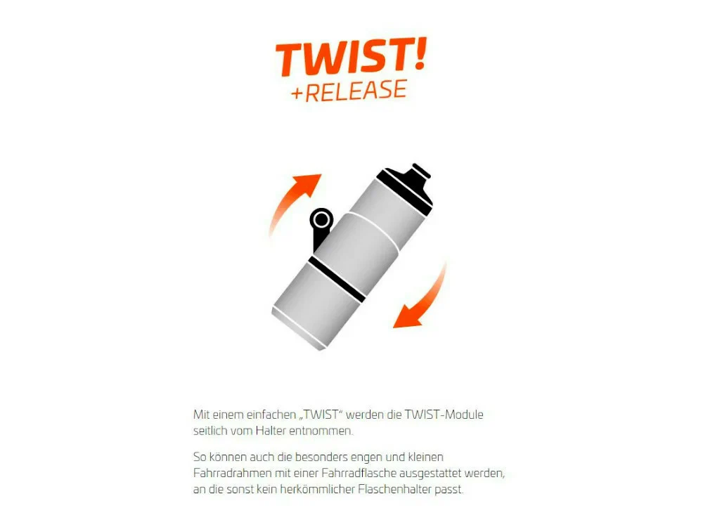 Fidlock TWIST 450ml Bottle With Magnetic-Mechanical Frame Mount - Image 4