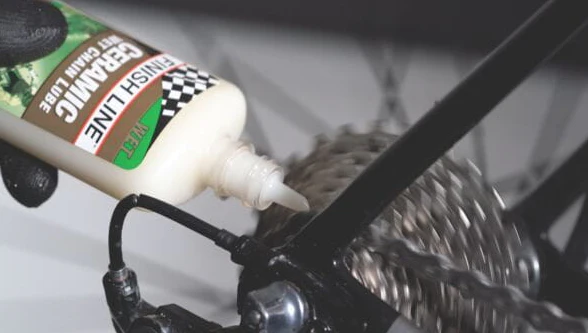Finish Line Ceramic Wet Chain Lube 4 oz / 120 ml Bottle