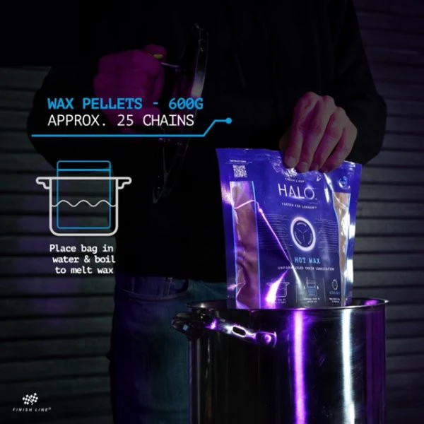 Halo Hot Wax Lubricant Melts 600g - Finish Line - Image 3
