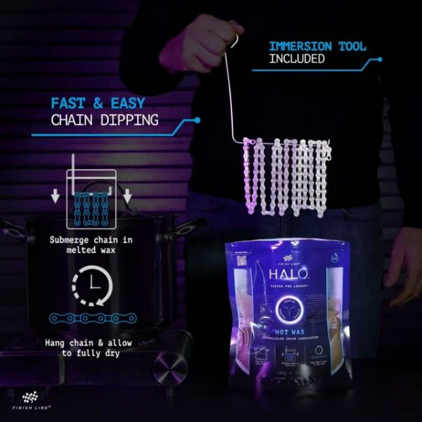 Halo Hot Wax Lubricant Melts 600g - Finish Line - Image 4