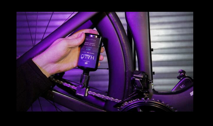 Finish Line Halo Wet Bicycle Chain Lubricant 4oz/120ml Bottle and Smart Luber - Image 3