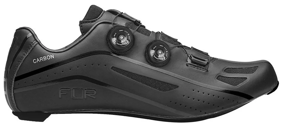 FLR F-XX Strawweight Road Race Full Carbon Sole Shoe in Black All Sizes - Image 2