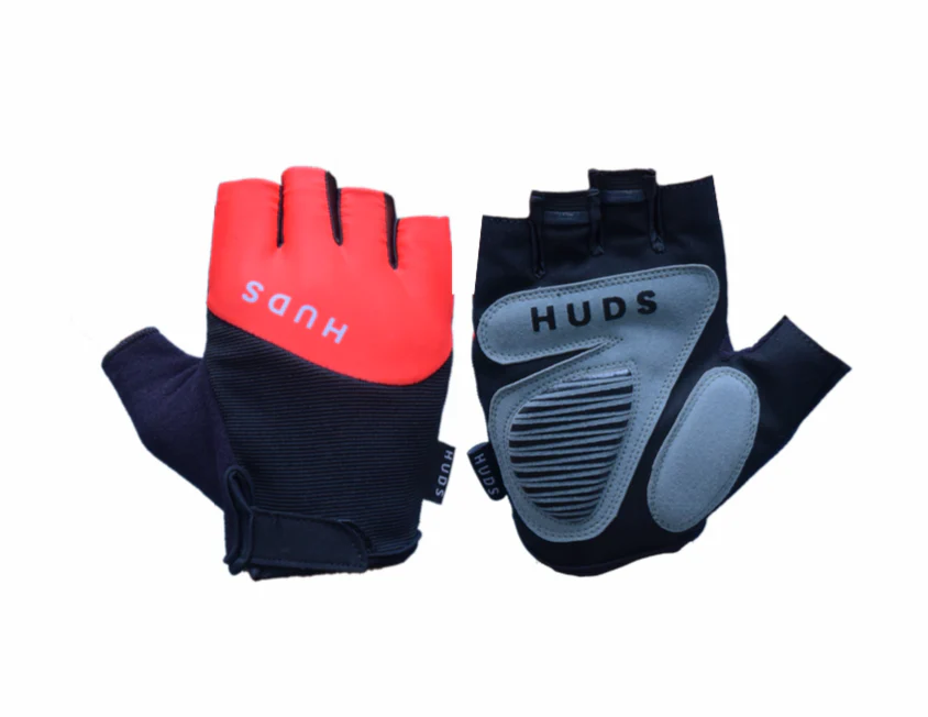 HUDS Fingerless Cycling Mitts Road Gravel and MTB - Image 5