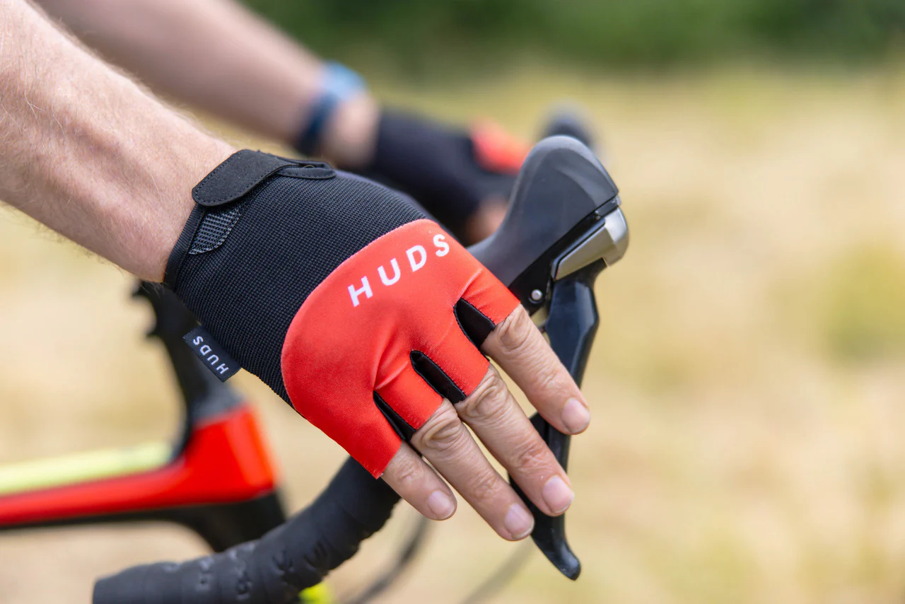 HUDS Fingerless Cycling Mitts Road Gravel and MTB - Image 6