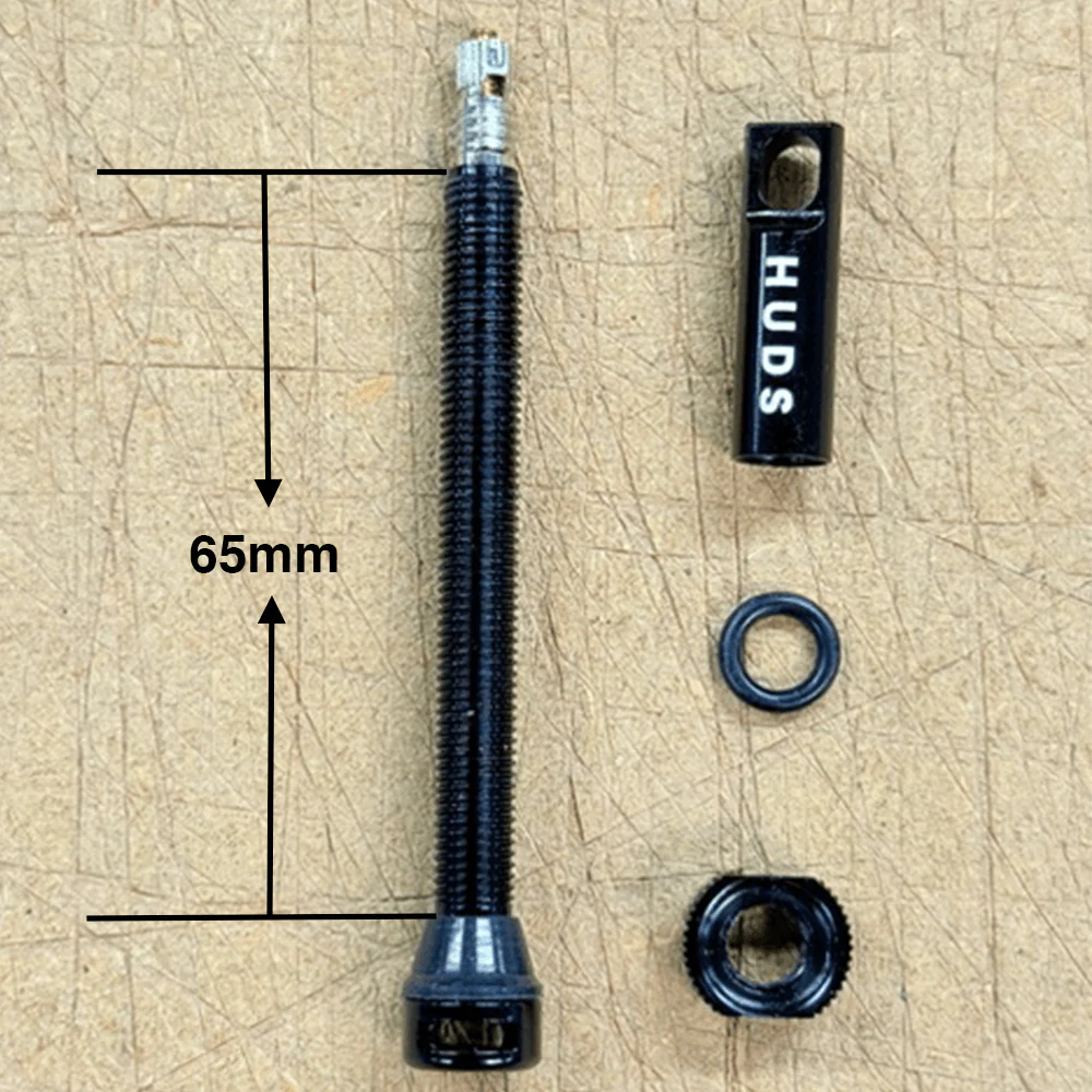 HUDS Lightweight Tubeless Valves - 80mm - 65mm - 45mm - Image 3