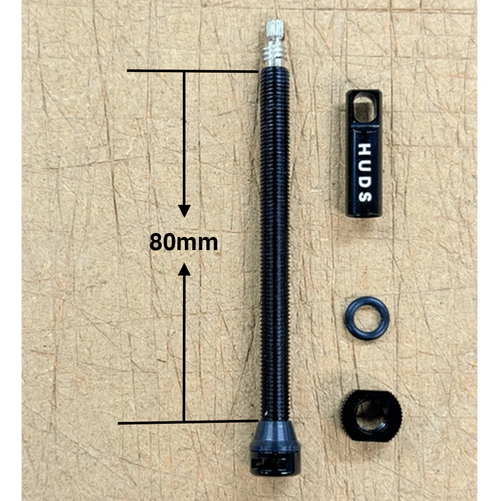HUDS Lightweight Tubeless Valves - 80mm - 65mm - 45mm - Image 4