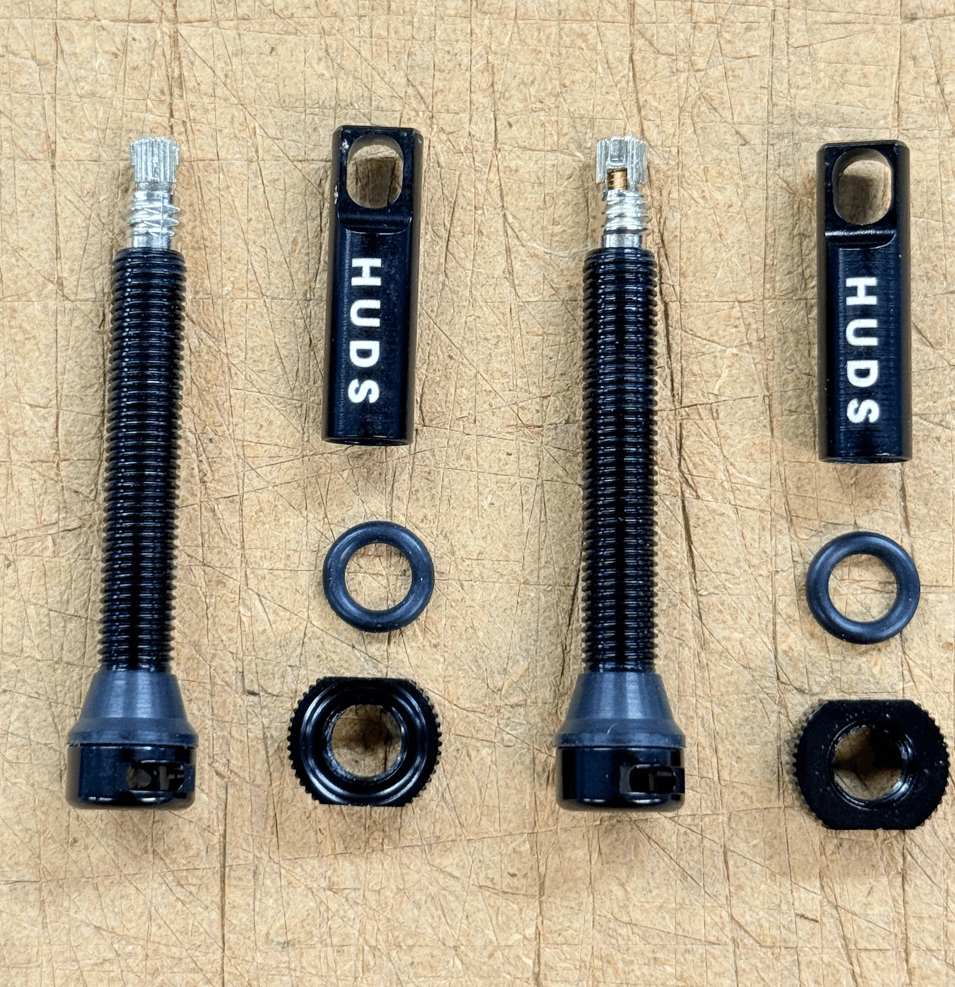 HUDS Lightweight Tubeless Valves - 80mm - 65mm - 45mm - Image 5