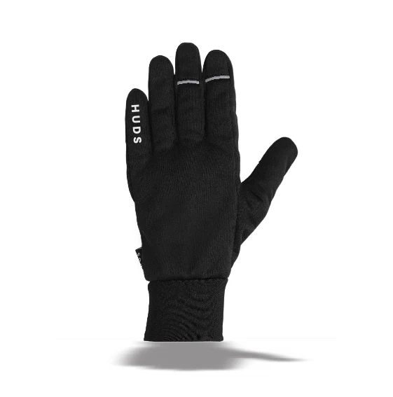 HUDS Water Resistant Cycling Winter Gloves In Black - Image 8