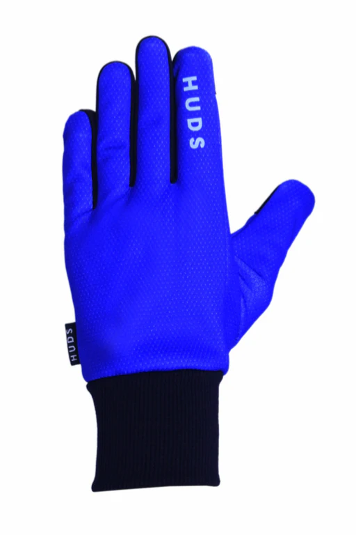 HUDS Wind Stop Thermal Lined Lightweight Warm Cycling Winter Gloves In Blue - Image 7
