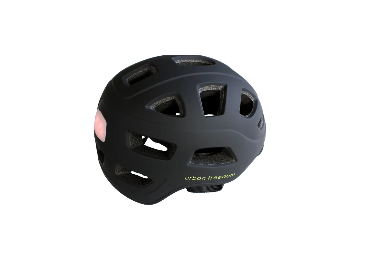 INOKIM LED Scooter Unisize Helmet With LED Light built In - Black - Image 2