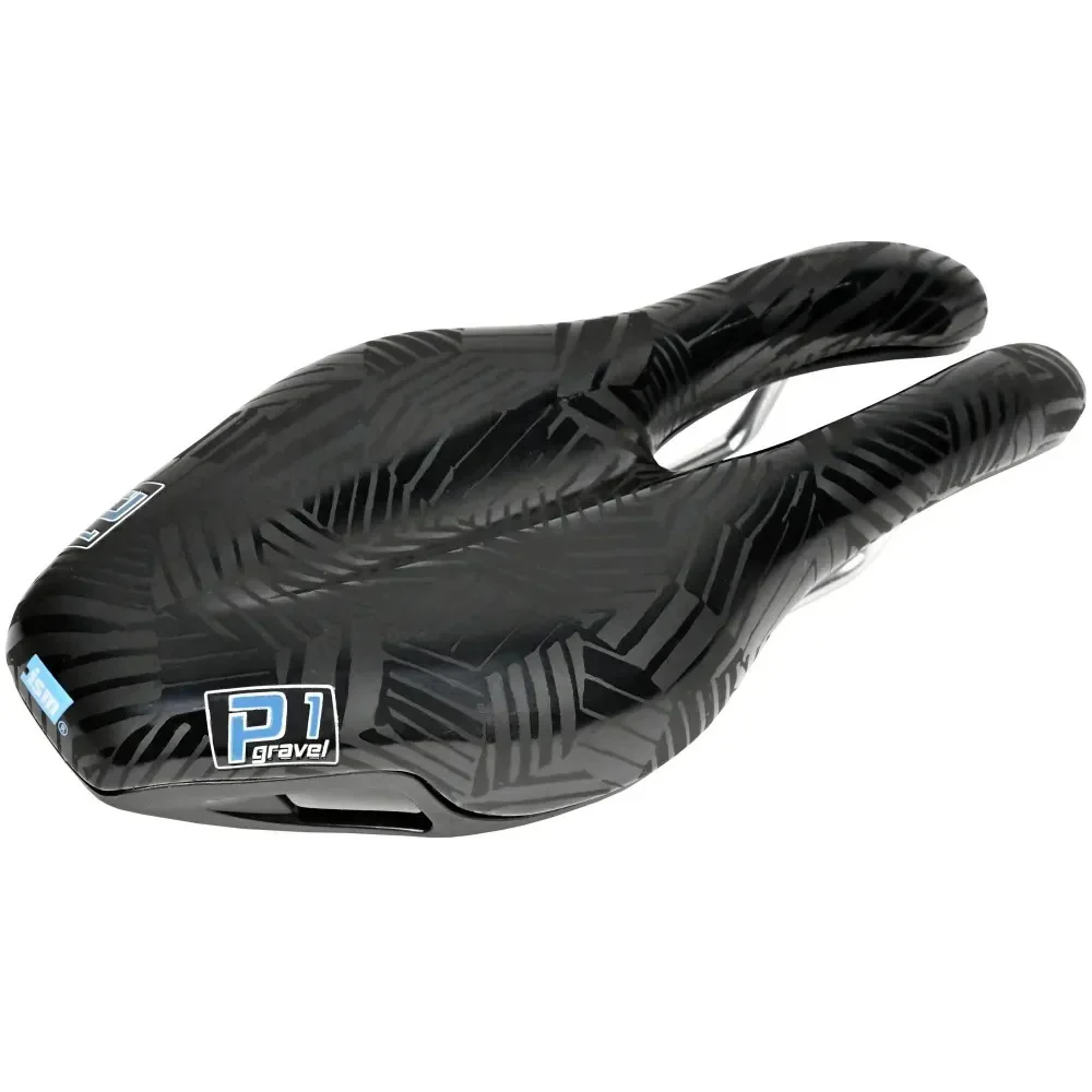 ISM P1 Gravel Gel Bicycle Saddle - Length 255mm Width 120mm - Image 3
