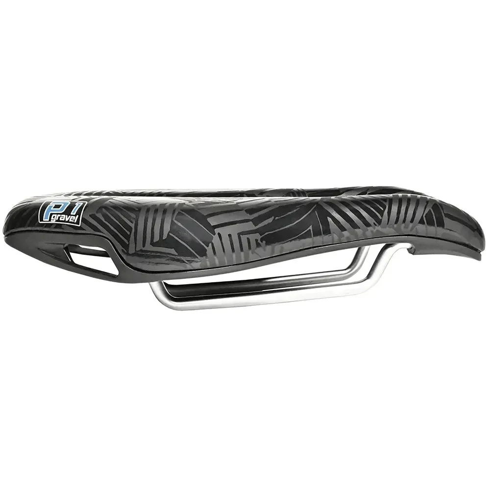 ISM P1 Gravel Gel Bicycle Saddle - Length 255mm Width 120mm - Image 5
