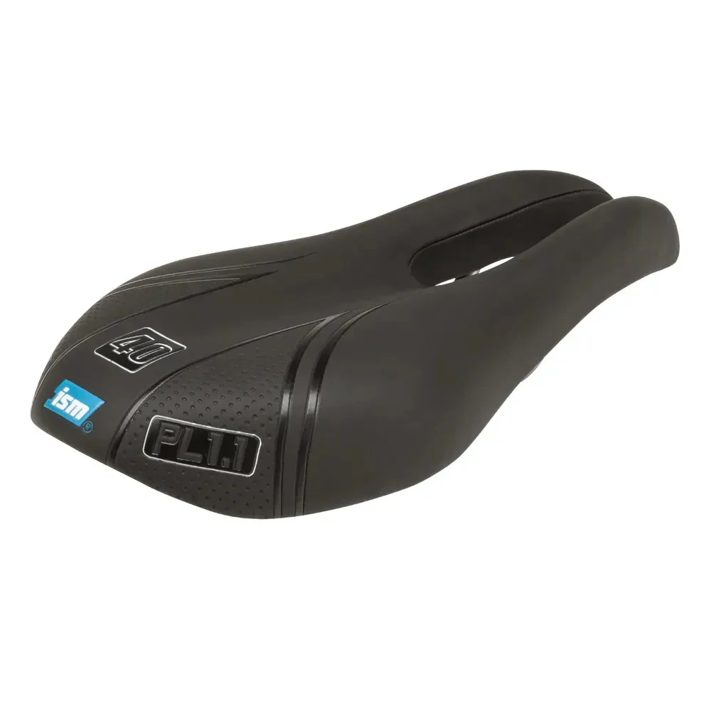 ISM PL 1.1 Gel Road / MTB / Leisure Bicycle Saddle In Black - Image 2