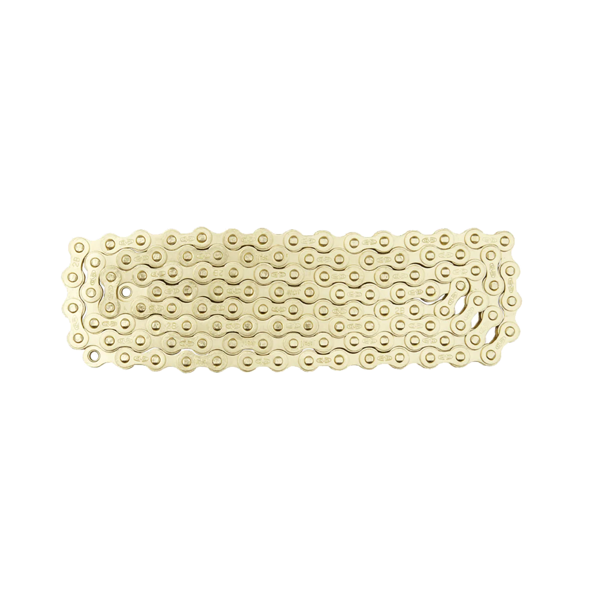 Izumi Standard 1/2x 1/8 Track/Fixed 116Link Chain In Gold - Image 3
