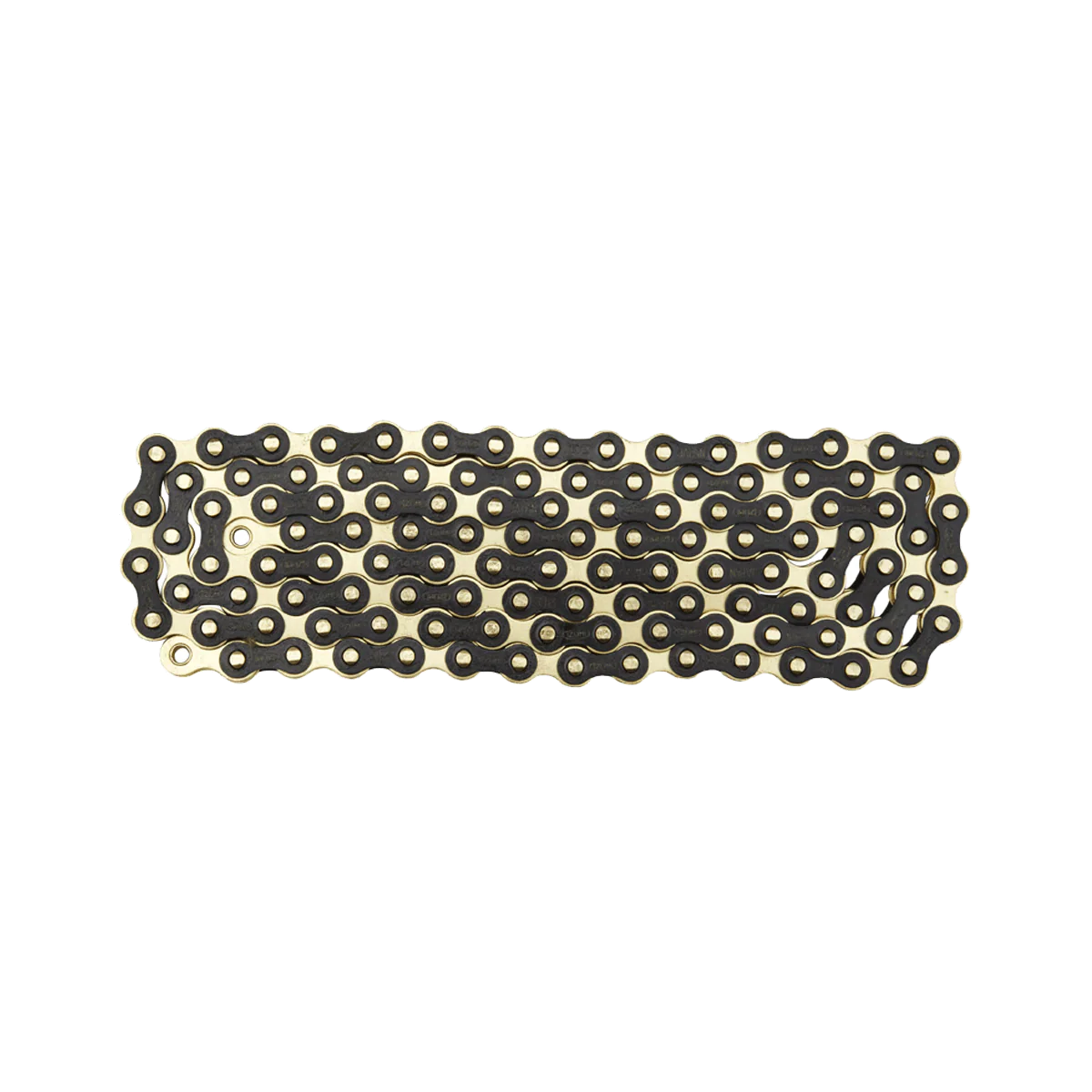 Izumi Super Tough V-Chain 1/2 x 1/8 106L in Gold/Black - Image 3