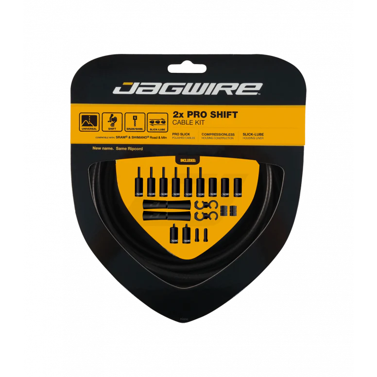 Jagwire Pro Shift Gravel Road MTB Cable Kit 2x - Image 7