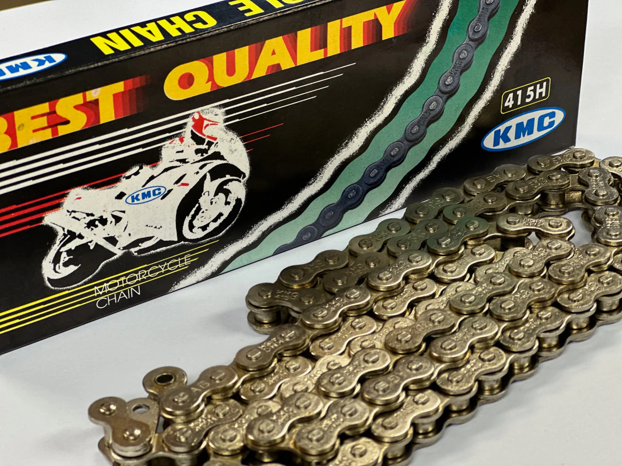 KMC 415H Heavy Duty 3/16" Single Speed Bicycle Chain
