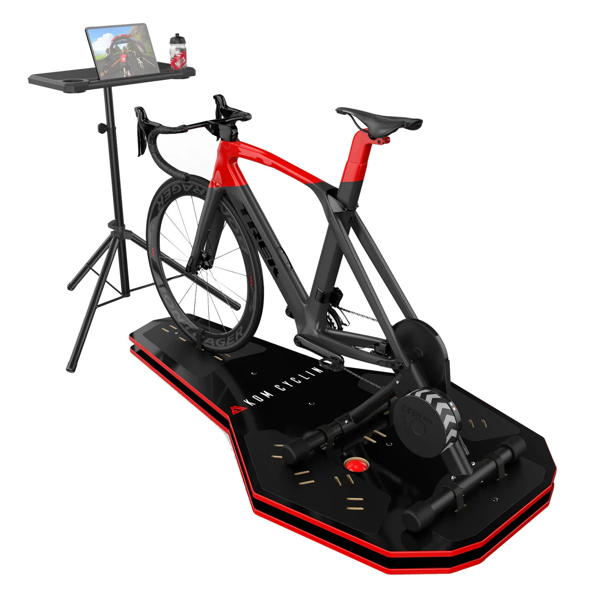 KOM Indoor Cycling Media Display Desk Adjustable Tripod Workstation - Image 5