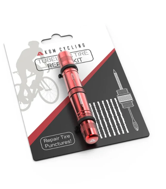 KOM Tubeless Tyre Puncture Repair Compact Tool All Colours - Image 3