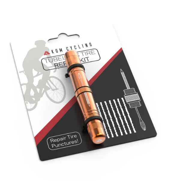 KOM Tubeless Tyre Puncture Repair Compact Tool All Colours - Image 4