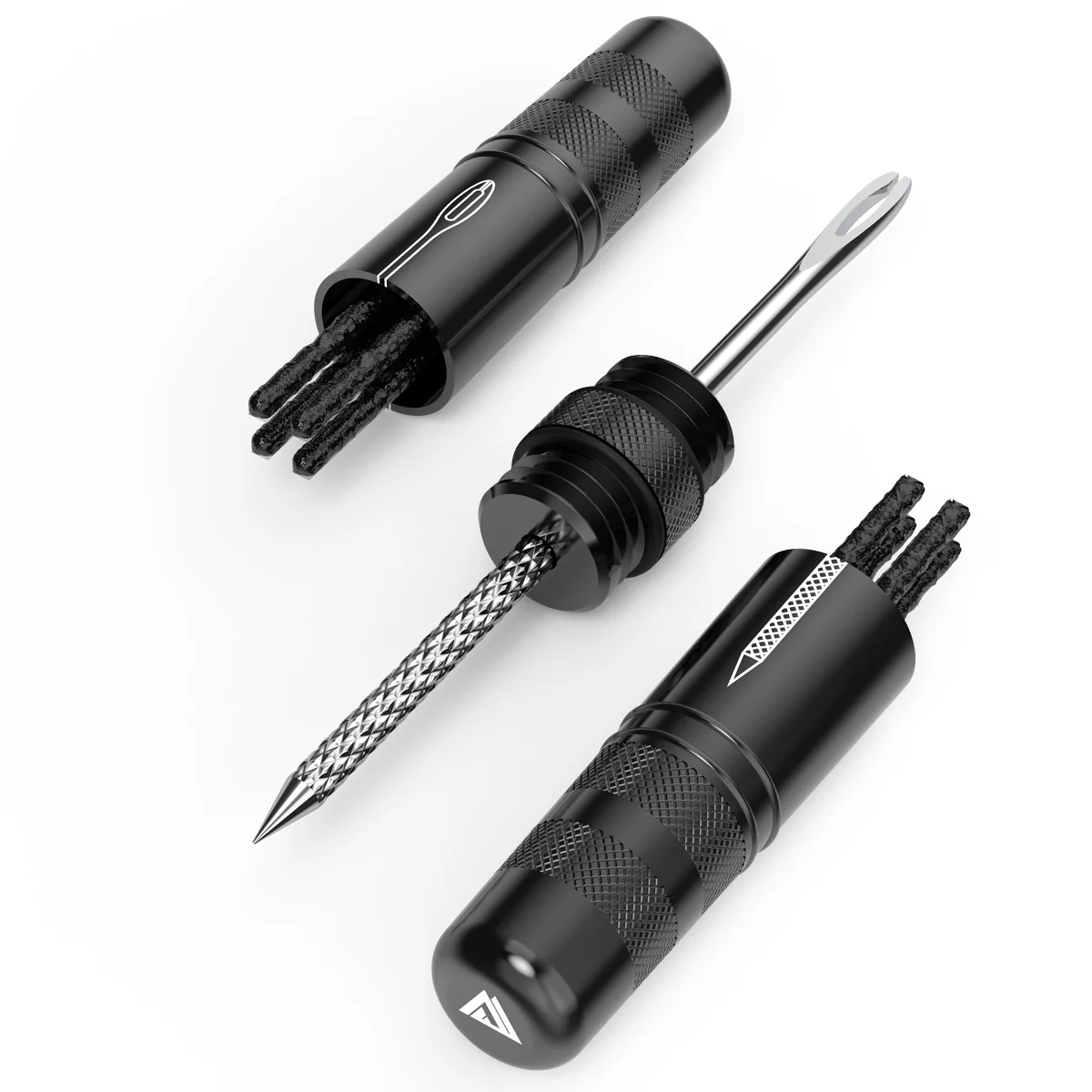 KOM Tubeless Tyre Puncture Repair Compact Tool All Colours - Image 5