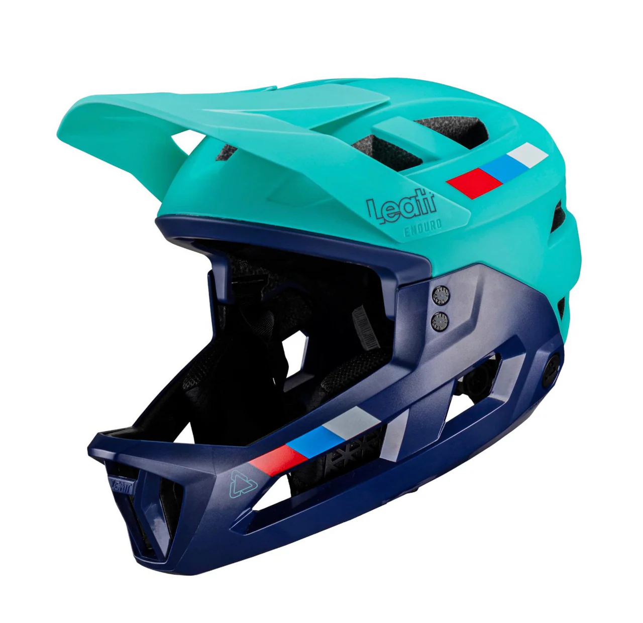 Leatt Enduro 2.0 MTB Junior Full Face Helmet With Removable Chin Guard 50-54cm - Image 5