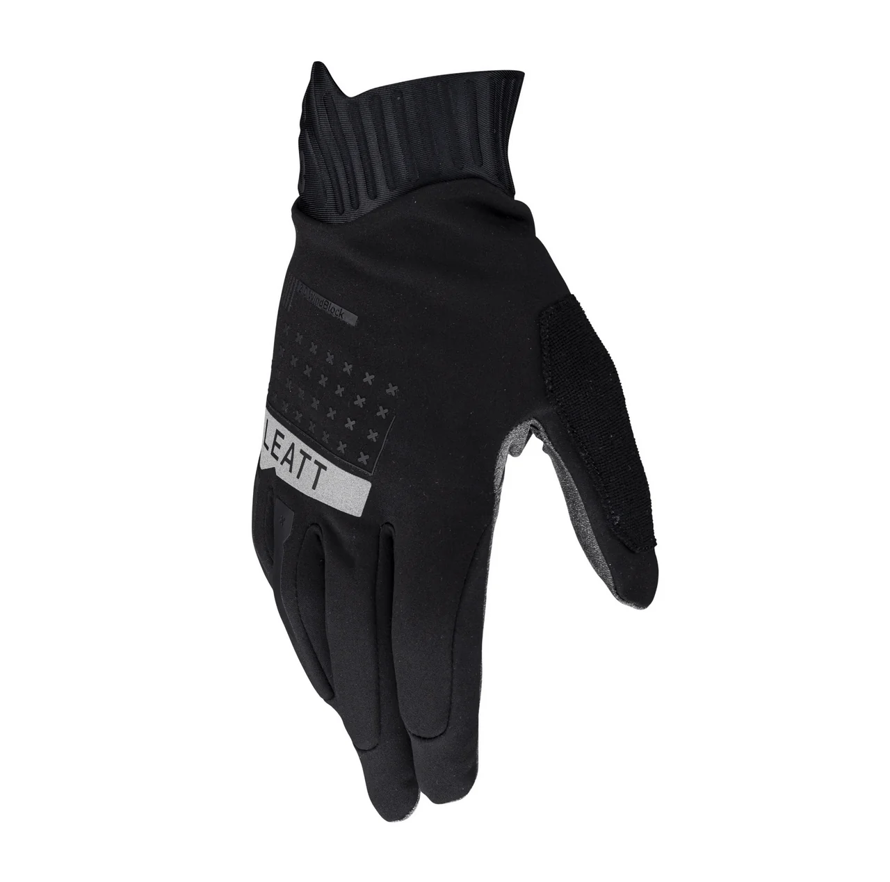 Leatt MTB WindBlock cycling gloves  | Black - Image 2