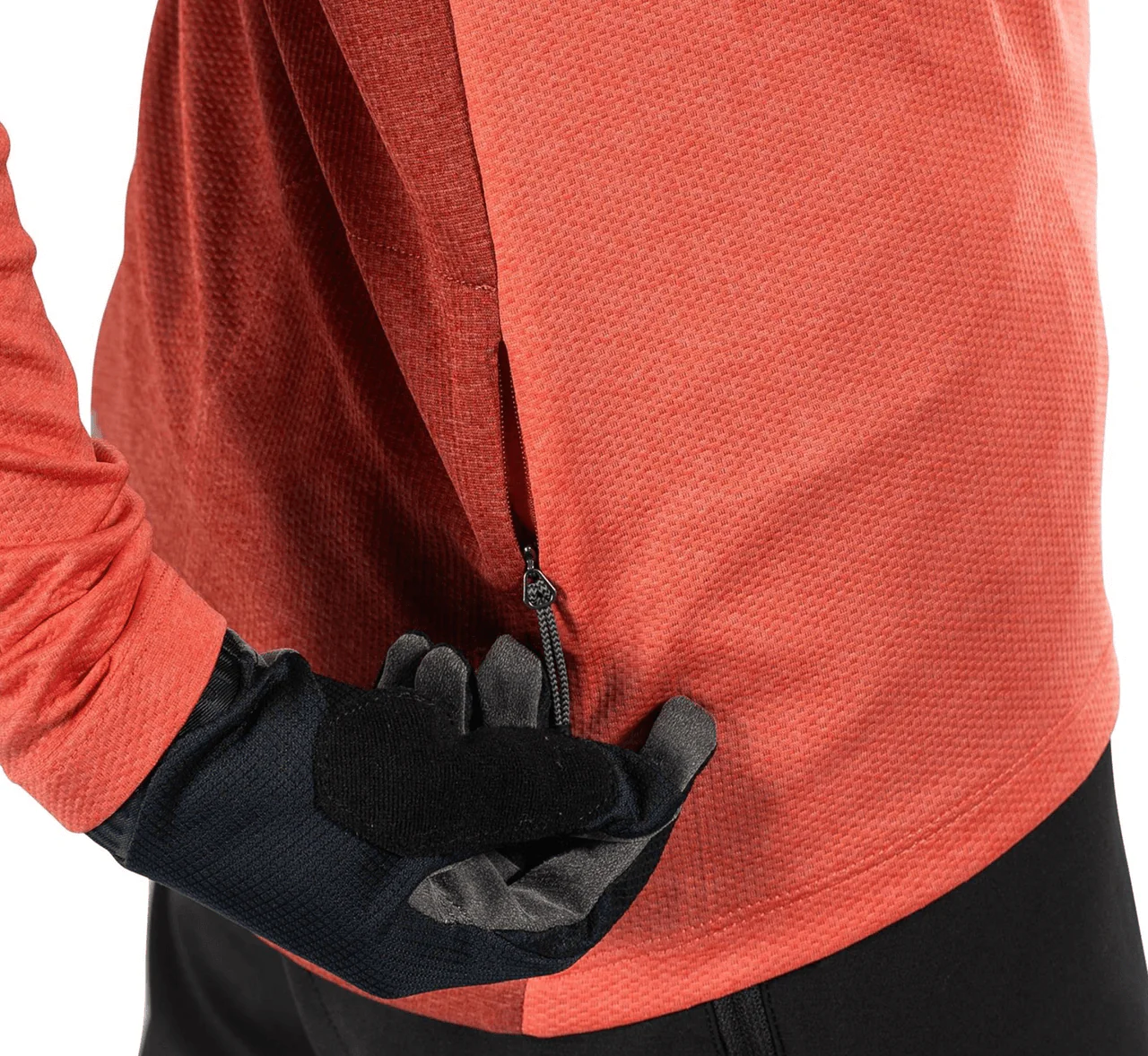 Leatt Women's Trail 3.0 MTB Long Sleeve Quick Dry Jersey | Coral - Image 5