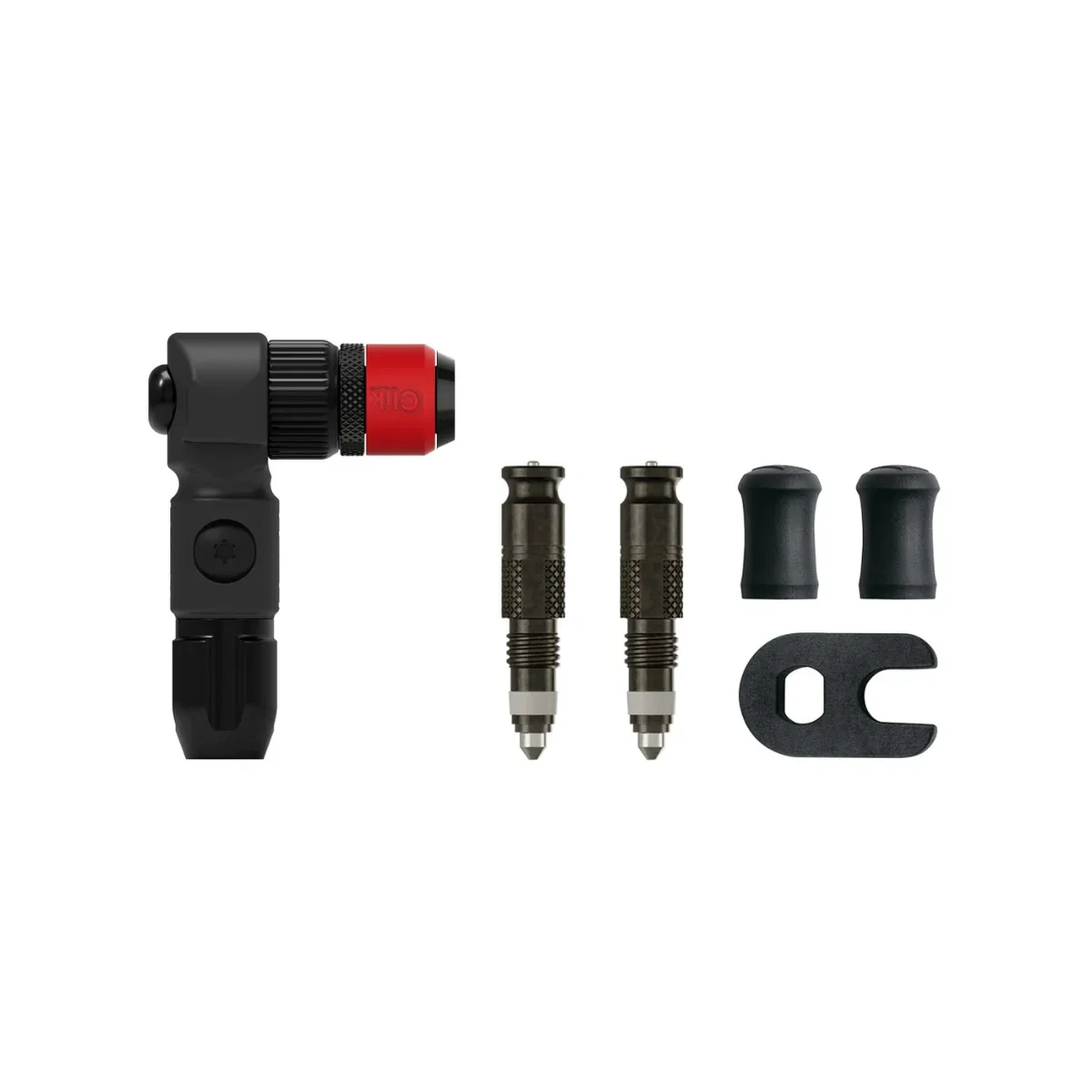 Lezyne ABS Pro Schwalbe Clik Chuck with Valve Cores