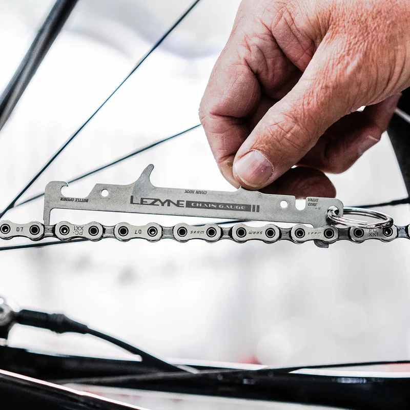 Lezyne Chain Gauge For 5-12 Speed Chains - With Integrated Bottle Opener - Image 6