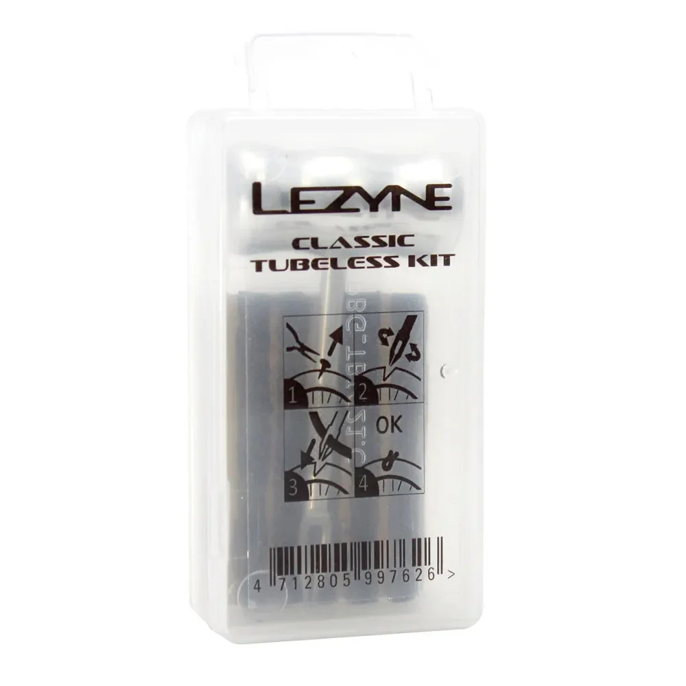 Lezyne Classic Tubeless Kit - Includes 5 tire Plugs / Tire Reamer / Insertion Tool - Image 2