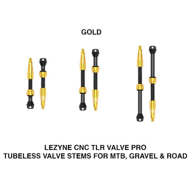 Lezyne CNC Tubeless Pro TLR Valves For Road, MTB , Gravel - Image 5