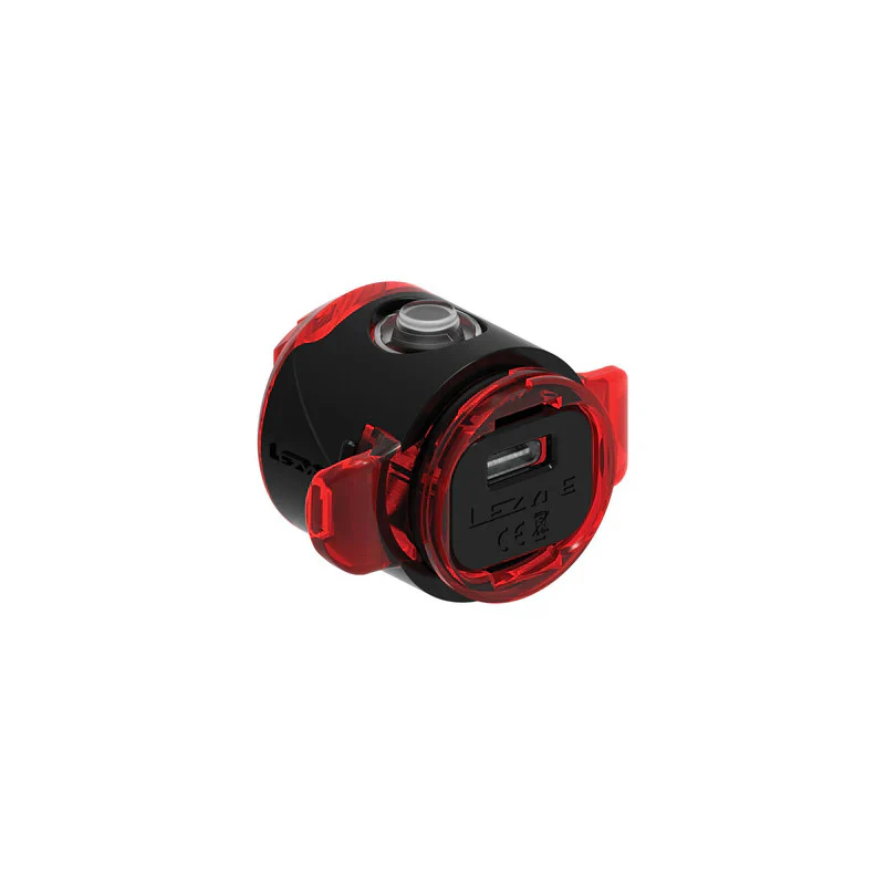 Lezyne Femto USB C Drive Rear Bicycle Light In Black - Image 2