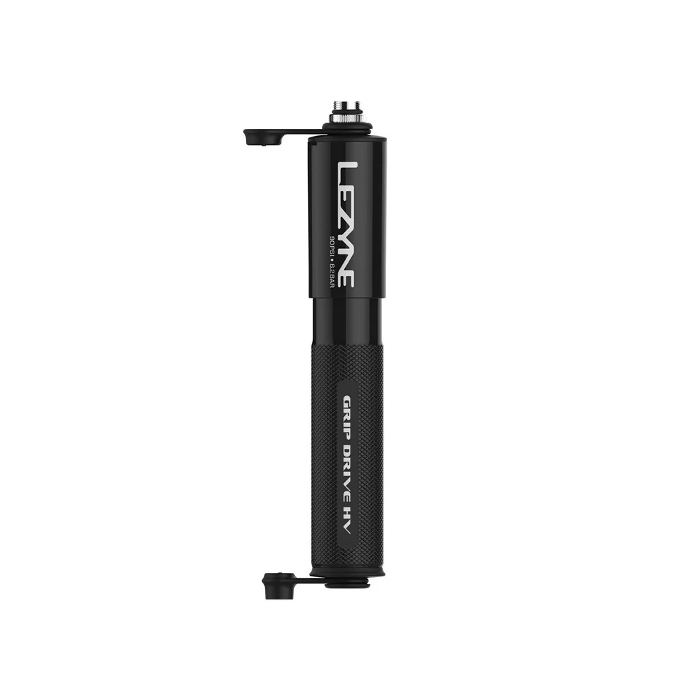 Lezyne Grip Drive High Volume Dual Valve Hand Pump In Black - Image 2