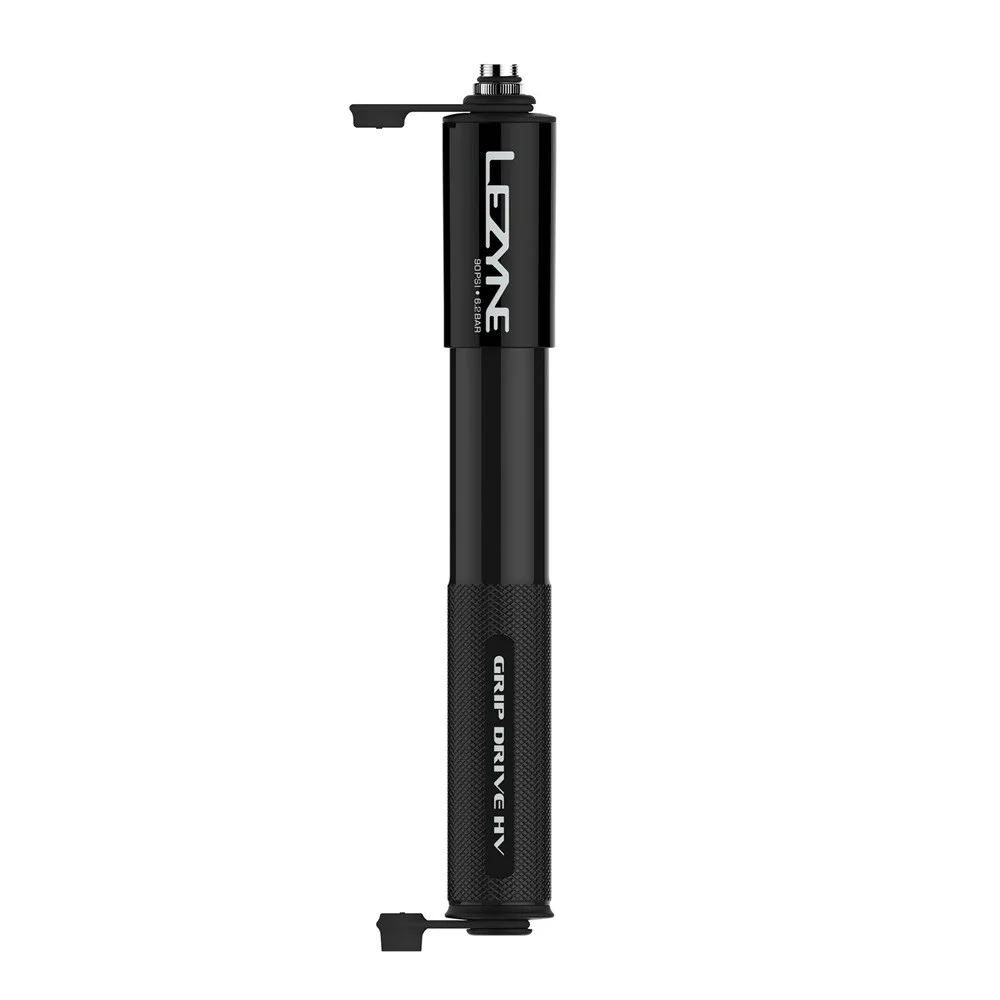 Lezyne Grip Drive High Volume Dual Valve Hand Pump In Black - Image 3