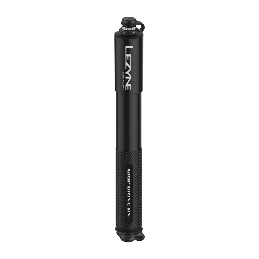 Lezyne Grip Drive High Volume Dual Valve Hand Pump In Black - Image 4
