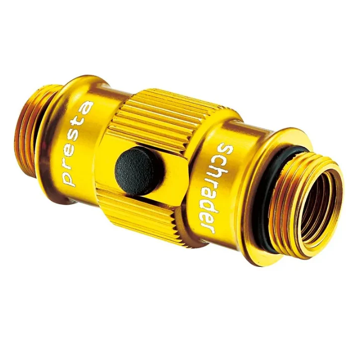 Lezyne HP Flip Chuck Air Bleed System (ABS) In Gold